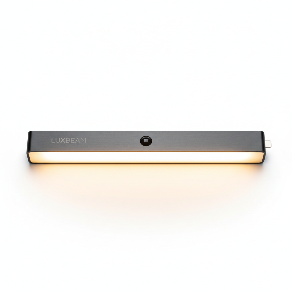 Barra LED con sensor de movimiento 20cm - fondo blanco
